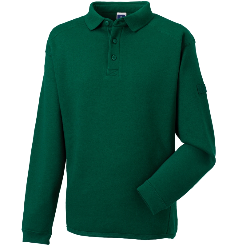 Sweat-shirt Heavy Duty col polo