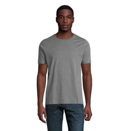 TEE-SHIRT MANCHES COURTES  JERSEY MERCERISÉ HOMME