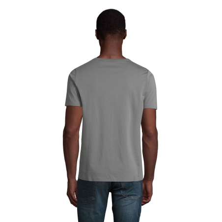 TEE-SHIRT MANCHES COURTES  JERSEY MERCERISÉ HOMME
