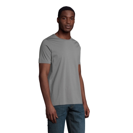 TEE-SHIRT MANCHES COURTES  JERSEY MERCERISÉ HOMME
