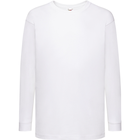 T-shirt enfant manches longues Valueweight (61-007-0)