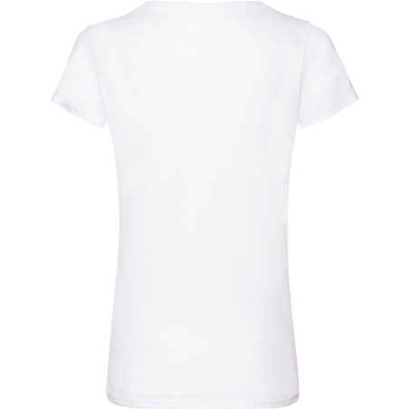 T-shirt femme col v Valueweight (61-398-0)