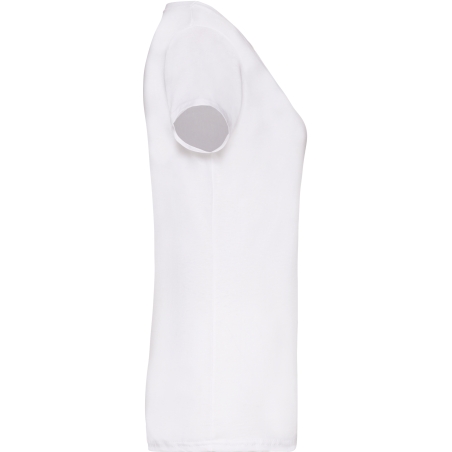 T-shirt femme col v Valueweight (61-398-0)