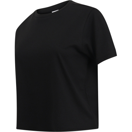 T-shirt court coupe carrée femme