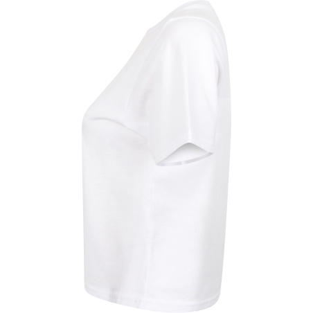 T-shirt court coupe carrée femme