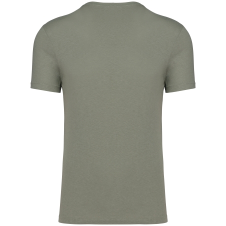 T-shirt écoresponsable en coton bio et lin unisexe