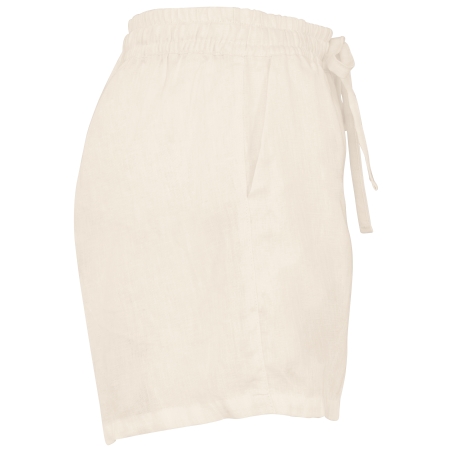 Short en lin femme