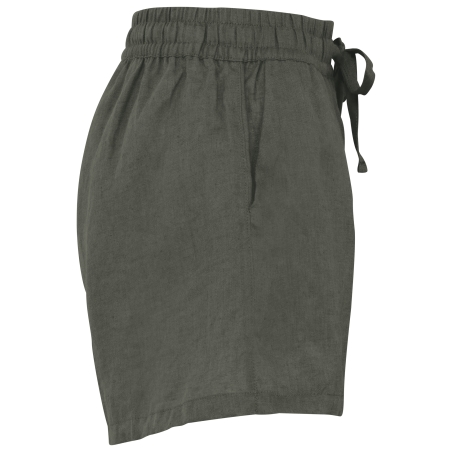 Short en lin femme