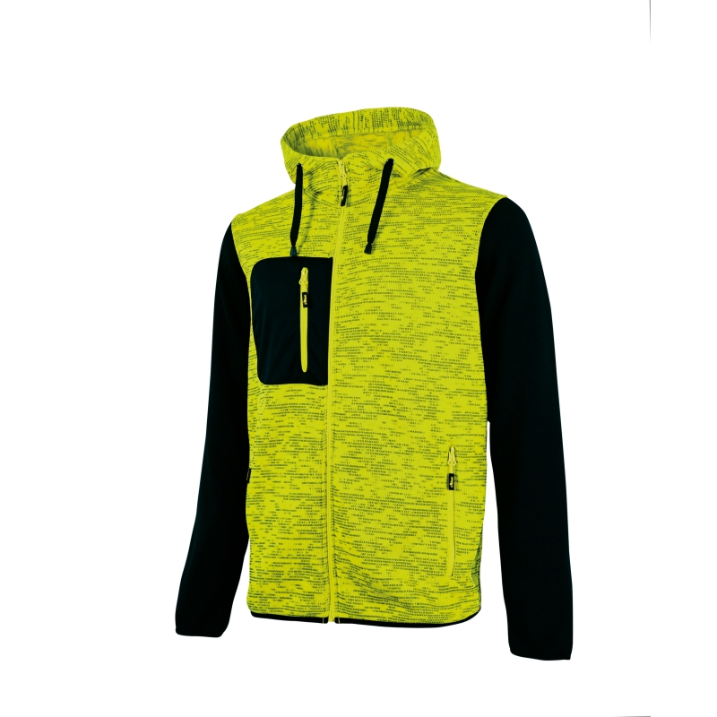 Sweat zippé à capuche Rainbow