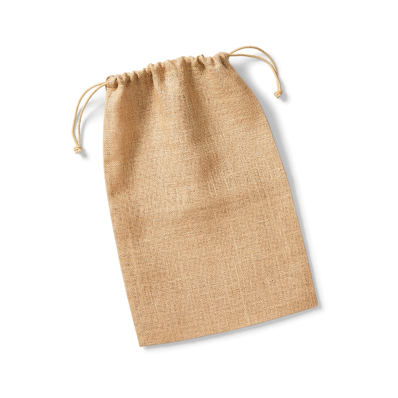 Sac à cordelette en jute