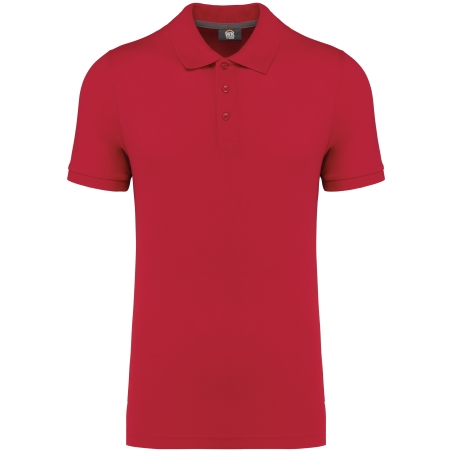 Polo écoresponsable homme