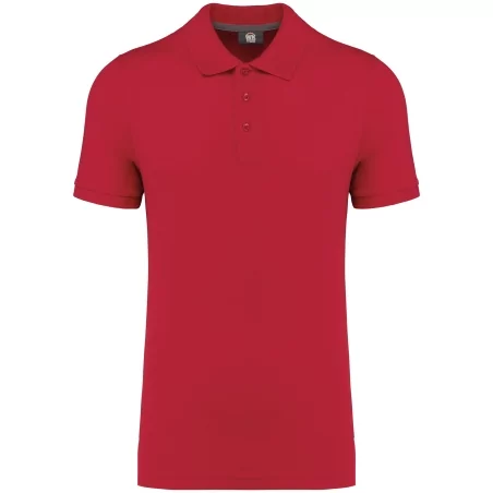 Polo écoresponsable homme
