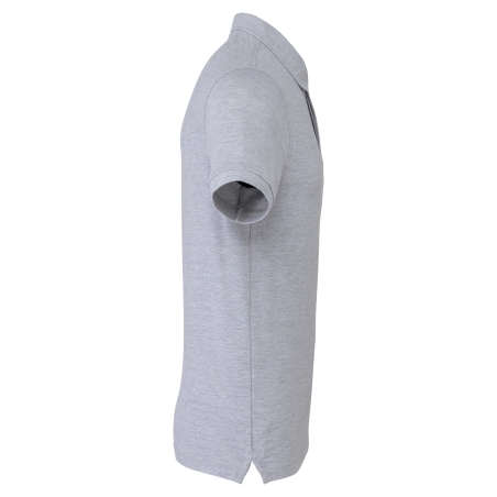 Polo col boutons pression manches courtes homme