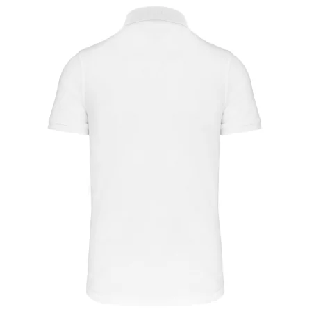 Polo col boutons pression manches courtes homme