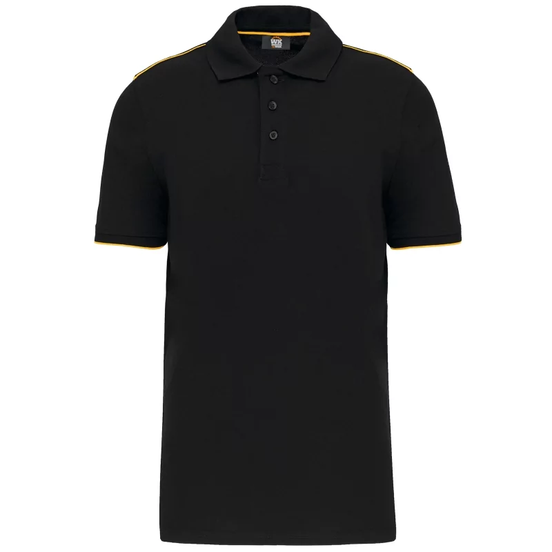 Polo Day To Day contrasté manches courtes homme