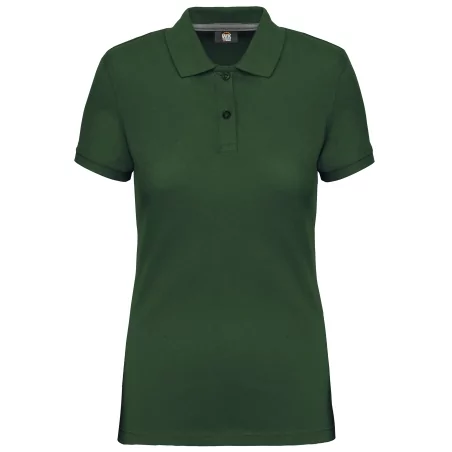 Polo manches courtes femme
