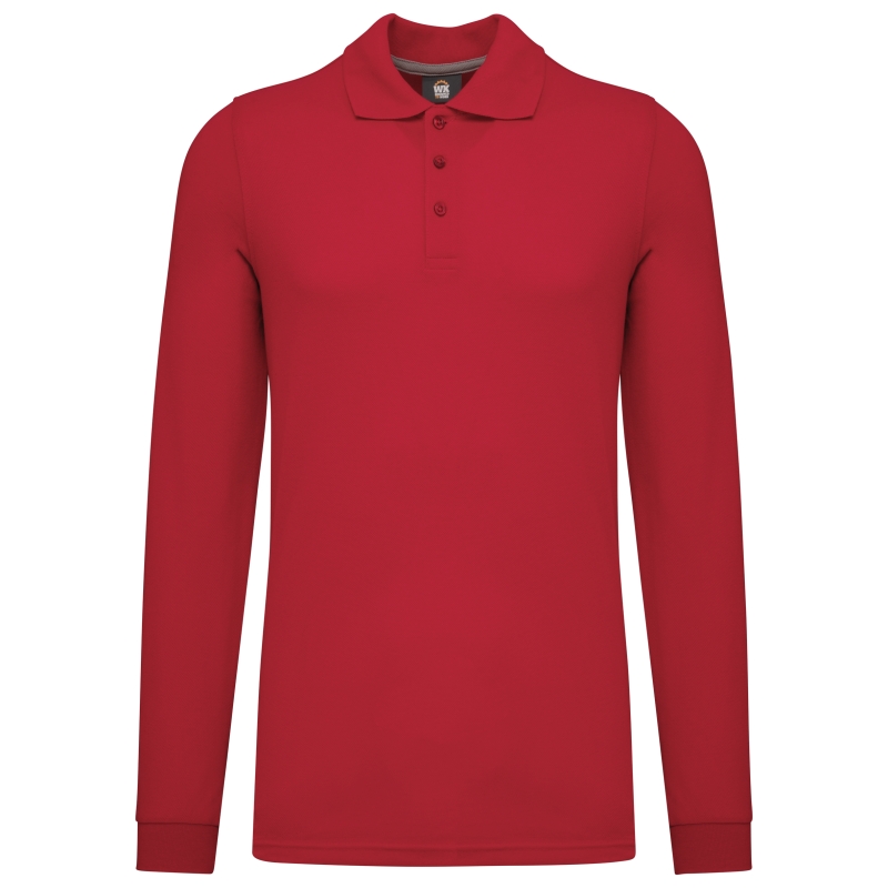 Polo manches longues homme