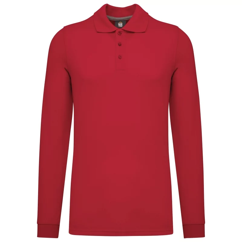 Polo manches longues homme
