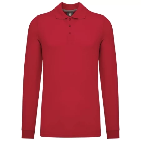Polo manches longues homme
