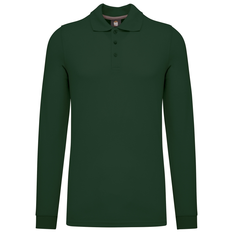 Polo manches longues homme