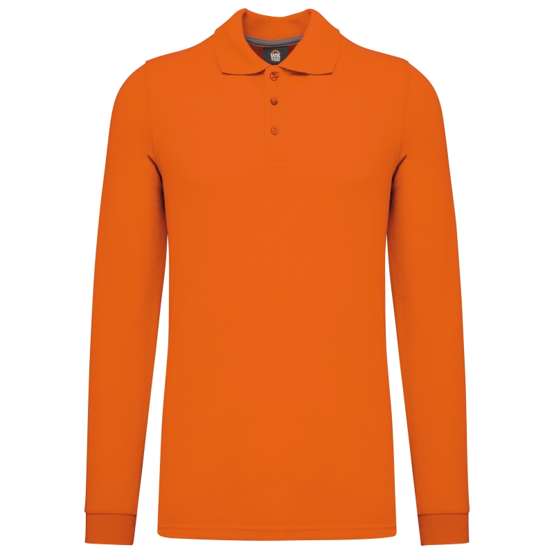 Polo manches longues homme