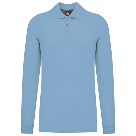 Polo manches longues homme