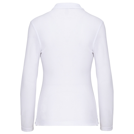 Polo manches longues femme