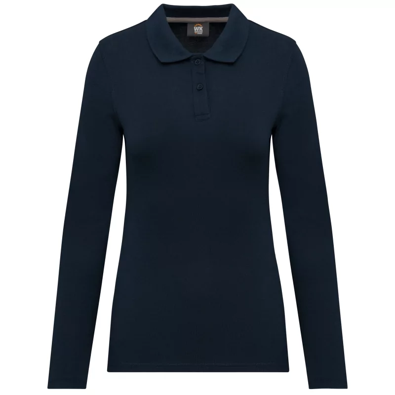 Polo manches longues femme