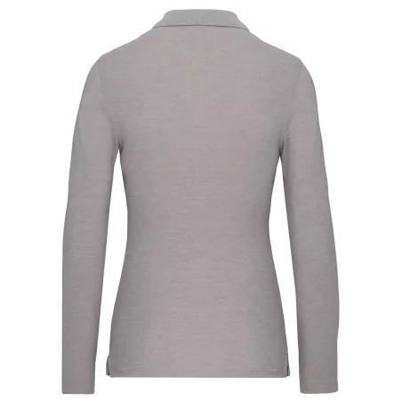 Polo manches longues femme
