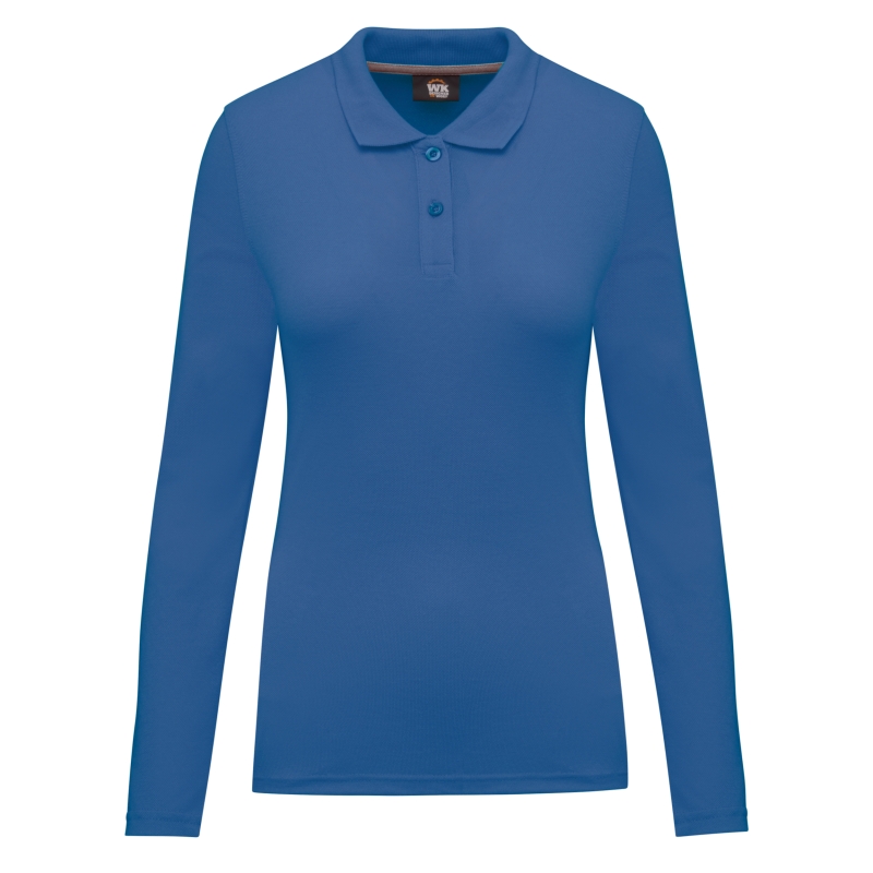 Polo manches longues femme