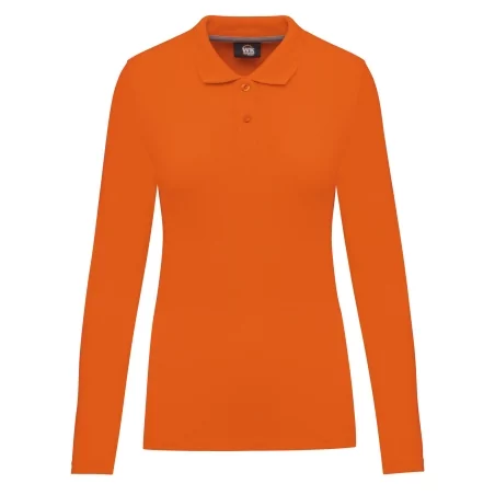 Polo manches longues femme