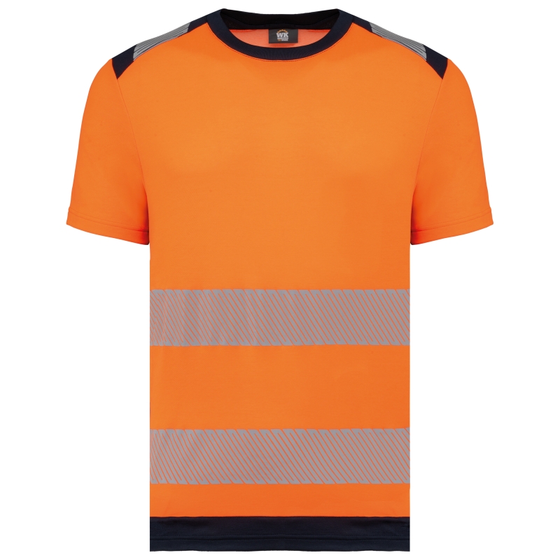 T-shirt de sécurité recyclé manches courtes unisexe