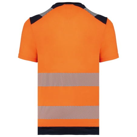 T-shirt de sécurité recyclé manches courtes unisexe