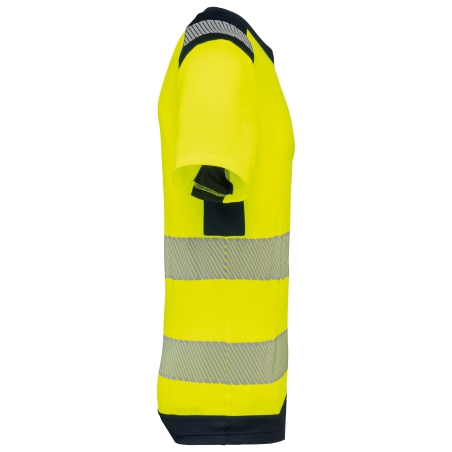 T-shirt de sécurité recyclé manches courtes unisexe