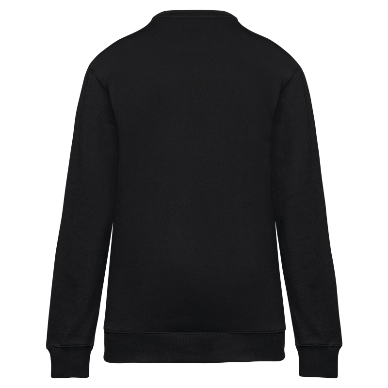 Sweat-shirt Day To Day zip poche contrastée unisexe
