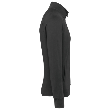 Veste molleton coton manches raglan unisexe