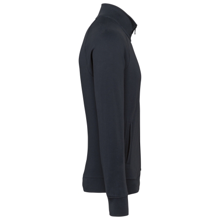 Veste molleton coton manches raglan unisexe