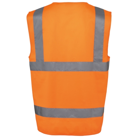Sweat-shirt de sécurité recyclé col rond unisexe