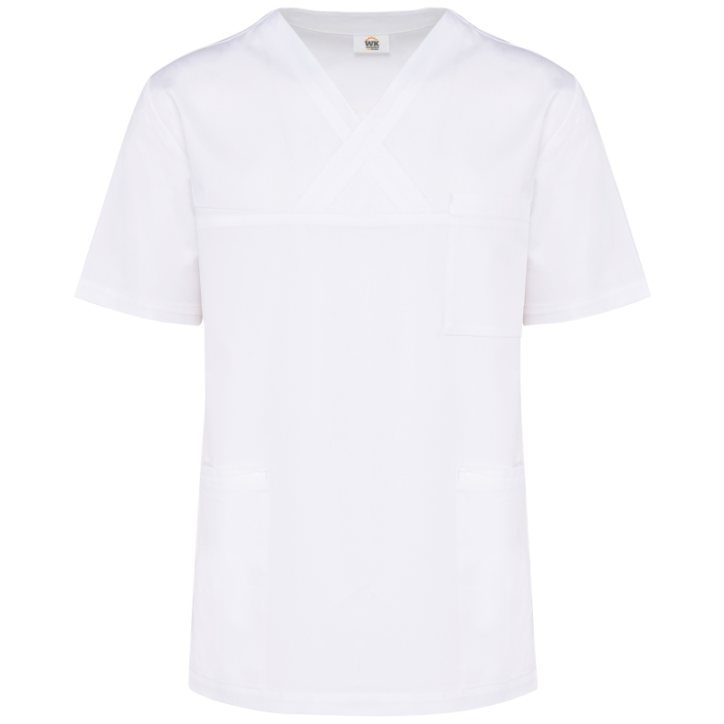 Tunique coton manches courtes unisexe