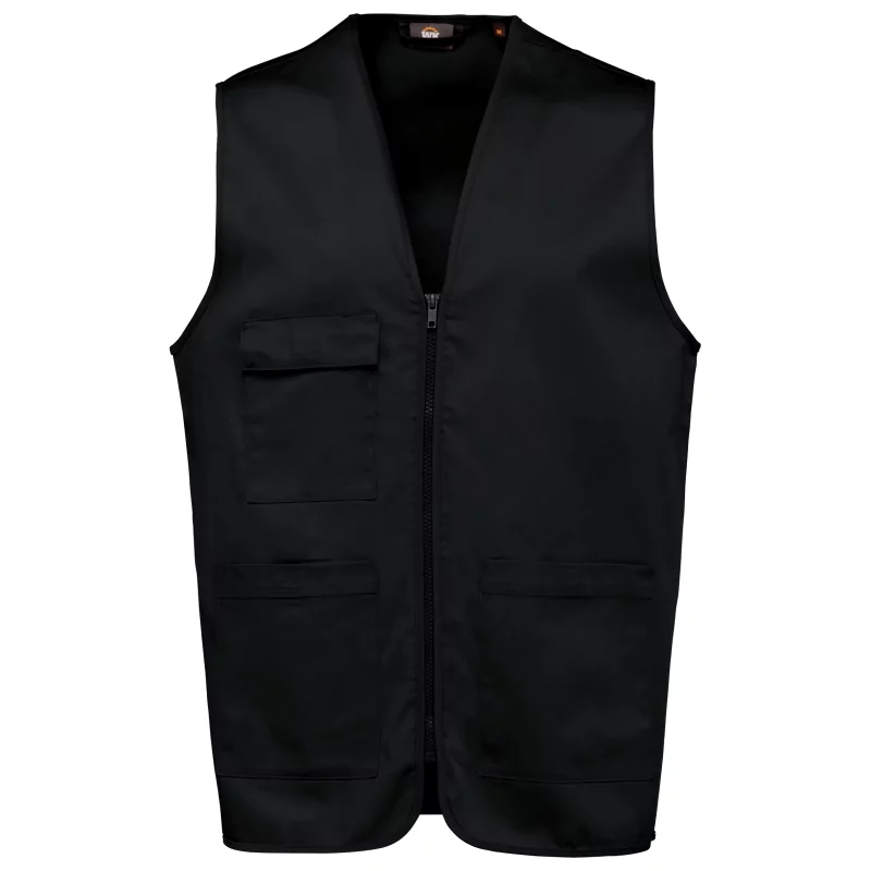 Gilet polycoton multipoches unisexe