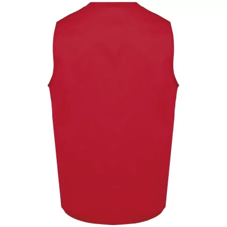 Gilet polycoton multipoches unisexe