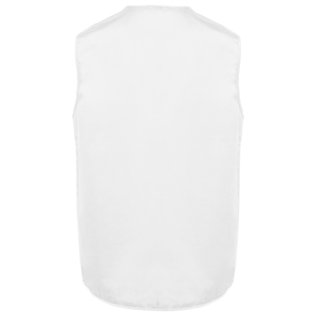 Gilet polycoton multipoches doublé unisexe