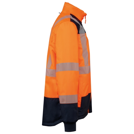 Parka de sécurité recyclée 4 en 1 unisexe