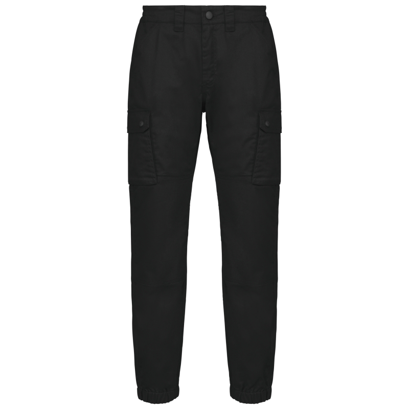 Pantalon cargo unisexe avec bas élastiqué