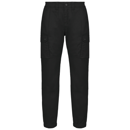 Pantalon cargo unisexe avec bas élastiqué
