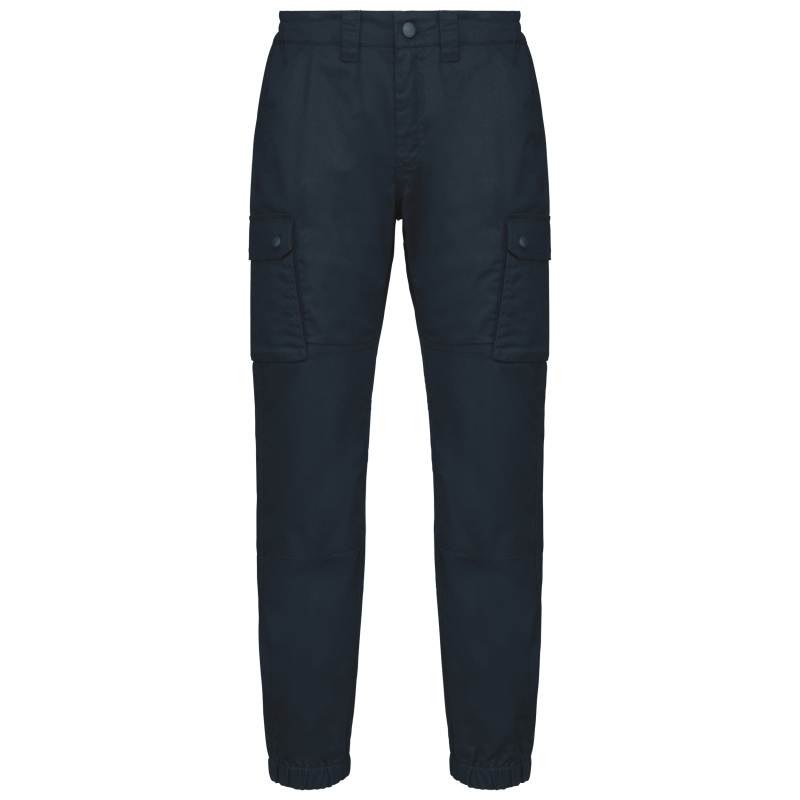 Pantalon cargo unisexe avec bas élastiqué