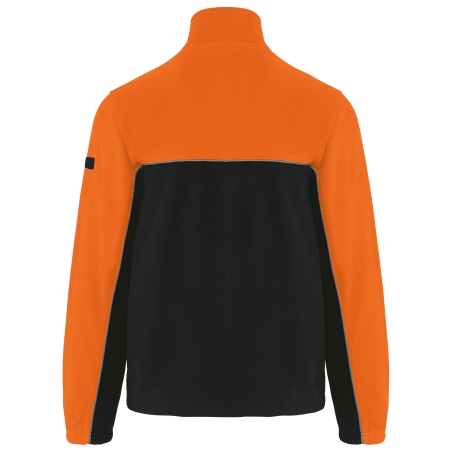 Veste micropolaire bicolore écoresponsable unisexe