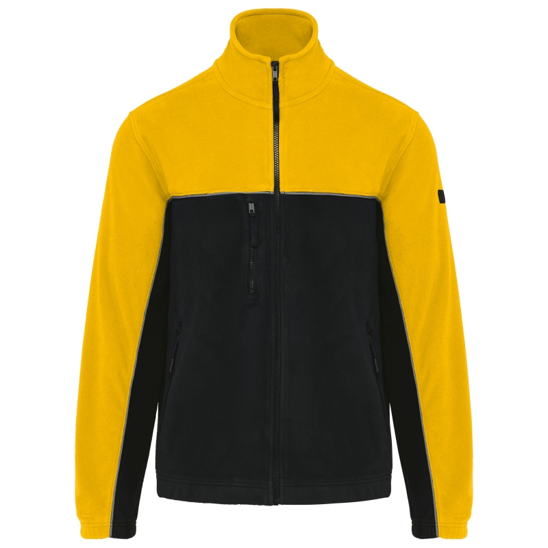 Veste micropolaire bicolore écoresponsable unisexe