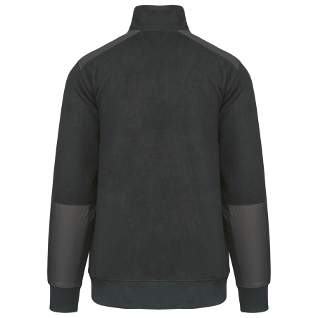 Polaire écoresponsable col zippé unisexe