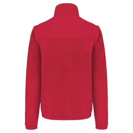 Veste polaire manches amovibles homme